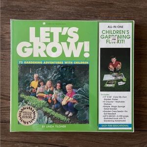 New Sealed 1988 Let’s Grow By Linda Tilgner Book Kit